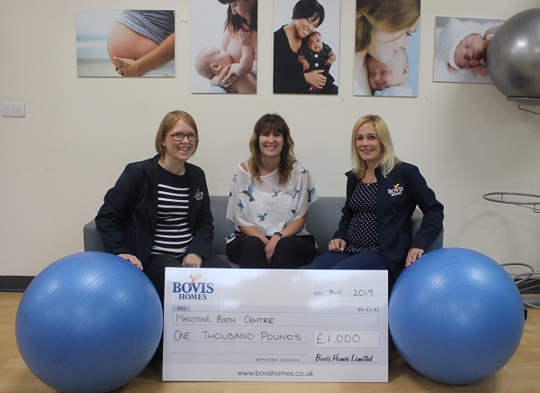 Special delivery as Kent birth centre receives &#163;1,000 boost from expecting marketing mums
